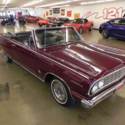 1964 Chevrolet Chevelle Malibu SS 13253 Miles Ruby Red Convertible 327 Automatic