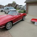 1964 CHEVROLET CORVETTE CONVERTIBLE STINGRAY original match numbers w/ both tops