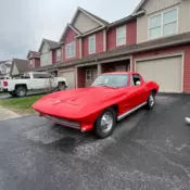 1964 Chevrolet Corvette Coupe Red