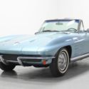 1964 Chevrolet Corvette Roadster Silver Blue #&#039;s Matching 327 orig 51,831 miles