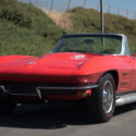 1964 Chevrolet Corvette Sting Ray 49045 Miles Red Convertible  Powerglide Automa
