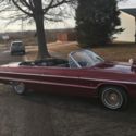 1964 CHEVROLET IMPALA CONVERTIBLE CRUISER LOWRIDER DONK HOT ROD CLASSIC DAYTONS