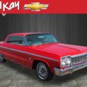 1964 Chevrolet Impala SS 55686 Miles Red Coupe  4-Speed Manual