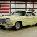 1964 Chevrolet Impala SS 79546 Miles Goldwood Yellow Coupe 327ci V8 Automatic
