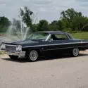 1964 Chevrolet Impala SS Dual Quad 409 Black on Black Black