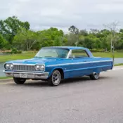 1964 Chevrolet Impala SS Super Sport Blue