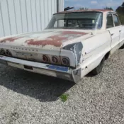 1964 Chevrolet Impala V8 Factory A/C  & Power Steering