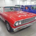 1964 CHEVROLET MALIBU CONVERTI  90,177 Miles RED  327 5-Speed Manual