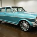 1964 Chevrolet Nova V8 Wagon 51151 Miles Azure Aqua  283ci V8 Powerglide Automat