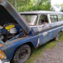 1964 Chevrolet Suburban Wagon White RWD Manual