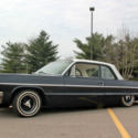 1964 chevy belair bagged lowrider airride classic hotrod impala 63 64 bel air