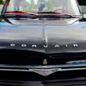 1964 Chevy Corvair Custom Classic Showcar Chrome 6 Cylinder Manual Black / Red