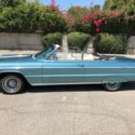 1964 Chevy Impala SS Super Sport Convertible Aqua