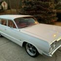 1964 Chevy Impala Wagon Rare 9 passenger White with Gorgeous Red interior