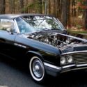 1964 Conv.,Rare Black/Black/Silver Int,Black Power Top,310 V-8,Auto,PS,PB,Driver