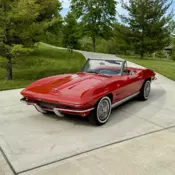 1964 CORVETTE CONVERTIBLE 327 4SPD NICE BODY & FRAME FACTORY RIVERSIDE RED