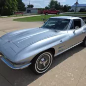 1964 CORVETTE COUPE 1 OF 463 PRODUCED, #&#039;S MATCH 327/300HP WITH FACTORY AC AUTO