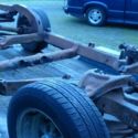 1964 Corvette Frame Very SOLID Used OEM Rolling FRAME ONLY  w/just Surface Rust
