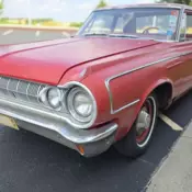 1964 Dodge 330 Sedan Red 330