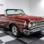 1964 Dodge Polara Convertible  59435 Miles Red Convertible 440ci HP Block Push B