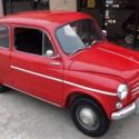 1964 FIAT 600 SUICIDE DOOR 600 - LIFETIME BLACK PLATE CA. CAR - GREAT POTENTIAL
