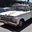 1964 Ford F100 Custom Cab Pickup Truck 292 V8 3 Speed Great restoration project