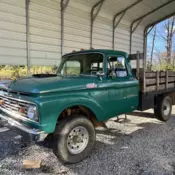 1964 Ford F250 Green