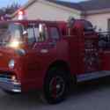 1964 Ford F850 Pickup Red RWD Manual Fire truck