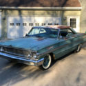 1964 Ford Galaxie 500 hard top patina rat rod super stocker black plate car