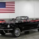 1964 Ford Mustang  26669 Miles BLACK Convertible 260 V8 Automatic