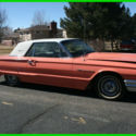 1964 Ford Thunderbird 2 Door 89700 Mi V8 3-Spd Cruise-o-Matic AM Radio 3rd Owner