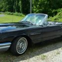 1964 Ford Thunderbird convertible, 390ci, AC, Cruise, tonneau cover, 48 spokes