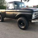 1964 ford truck 4x4 pickup Raven Black 4-speed with Warn winch