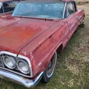 1964 IMPALA 2 DOOR HARD TOP, TRIM INCLUDED - ONE OWNER PROJECT No Reserve