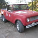1964 International Scout 80 pickup 152 4 cylinder manual transmission all wheel