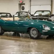 1964 Jaguar E-Type Roadster Roadster Green Roadster 3.8L 6-Cylinder 62957 Miles