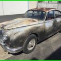 1964 JAGUAR MK 2 SPORTS SALOON. GOLDEN SAND/RED. RHD. 4-SPEED W/OD. WIRE WHEELS