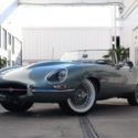 1964 Jaguar XKE E-Type Roadster, 28,389 Miles, Opalescent Silver Blue