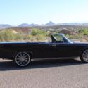 1964 Lincoln Continental 4 door Convertible RARE Triple Black FACTORY AIR