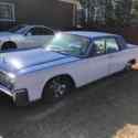 1964 Lincoln Continental Sedan Blue RWD Automatic white
