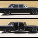 1964 Lincoln Continental Sedan Presidential Edition Daily Driver Black Custom