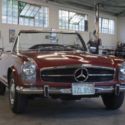 1964 Mercedes 230 SL original rust free car "low miles" 2 tops.
