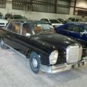 1964 Mercedes Benz 220 European SEB  Leather Seats, Sunroof, AC 25096 Miles Blac