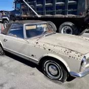 1964 Mercedes-Benz 230 SL Convertible White