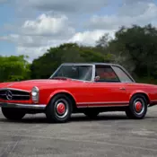 1964 mercedes benz 230sl Pagoda /Beautiful 2 tone Red-Black / 4 Speed