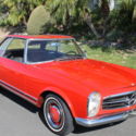 1964 MERCEDES BENZ 230SL ROADSTER 4 SPEED BOTH TOPS NO RESERVE!