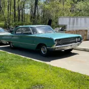 1964 Mercury Montclair Marauder 4-Door Hardtop Fastback 390 factory manual