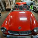1964 MG Midget Convertible Red RWD Manual