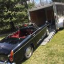 1964 MG Midget includes portable garage (trailer)
