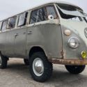 1964 Mouse Grey Volkswagen Standard Bus Camper Lifted